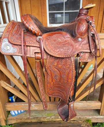 Tack ID: 568179 Severe Brothers Custom saddle - PhotoID: 152940 - Expires 17-Jul-2024 Days Left: 70