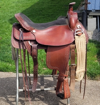 Tack ID: 568189 Dakota Leather Horse Saddle - PhotoID: 152623 - Expires 07-May-2024 Days Left: 63