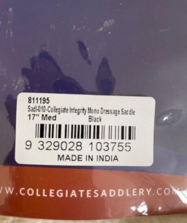 Tack ID: 568377 Brand New Dressage Saddle -Still in Packaging - PhotoID: 152875 - Expires 24-Sep-2024 Days Left: 129