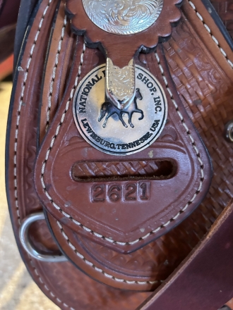 Tack ID: 568462 National Bridle Shop 16.5 Western Show Saddle & Accessories - PhotoID: 152983 - Expires 27-Jul-2024 Days Left: 76