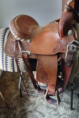 Tack ID: 568794 Barrel Saddle - PhotoID: 155803 - Expires 14-Oct-2026 Days Left: 81