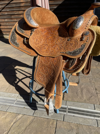 Tack ID: 570196 Kathy’s Western Show Saddle - PhotoID: 155289 - Expires 22-Feb-2026 Days Left: 79