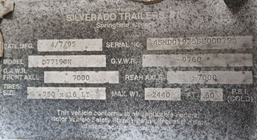 Tack ID: 570216 Aluminum 4 Horse Slant Sleeping Quarters Silverado Trailer - PhotoID: 155318 - Expires 04-Mar-2026 Days Left: 90