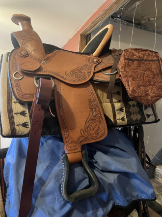 Tack ID: 570235 Custom made Shiraz Saddle - PhotoID: 155346 - Expires 11-Mar-2026 Days Left: 89