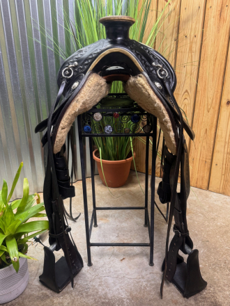 Tack ID: 570314 🌵16 DON WEST Gaited Western Horse Trail Saddle🌵 - PhotoID: 155411 - Expires 19-Apr-2026 Days Left: 87
