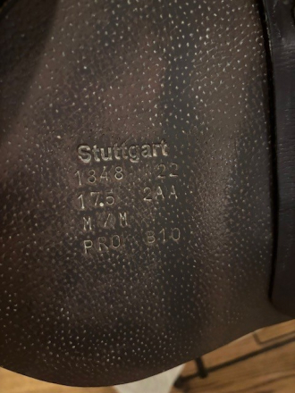 Tack ID: 570365 2022 Voltaire Stuggart 17.5 inch Jumping Saddle - PhotoID: 155484 - Expires 20-Aug-2026 Days Left: 172