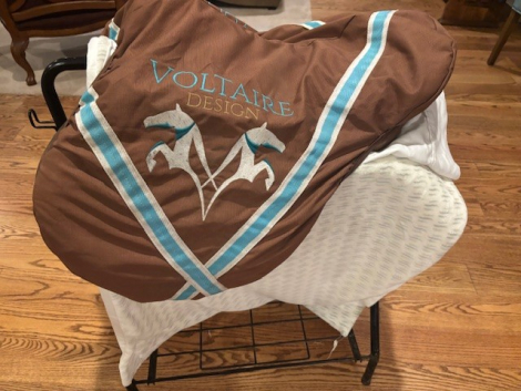 Tack ID: 570365 2022 Voltaire Stuggart 17.5 inch Jumping Saddle - PhotoID: 155486 - Expires 20-Aug-2026 Days Left: 172