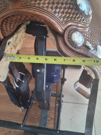 Tack ID: 570387 BROKEN HORN SILVER WESTERN SADDLE 15 - PhotoID: 155524 - Expires 31-Aug-2026 Days Left: 180