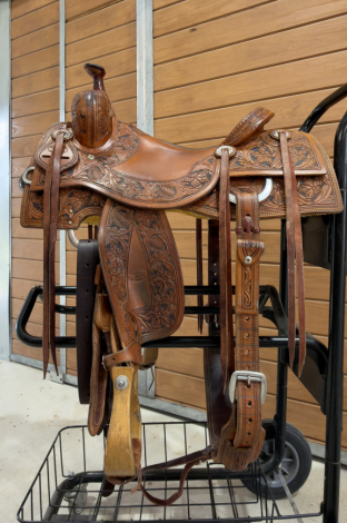 Tack ID: 570397 Tom Block 15” Cowhorse Saddle – Excellent Condition - PhotoID: 156084 - Expires 09-Jan-2027 Days Left: 85