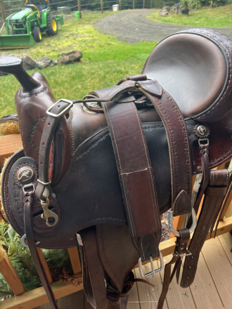 Tack ID: 570436 16” Clinton Anderson by Martin Saddlery - PhotoID: 155577 - Expires 27-Jun-2026 Days Left: 87