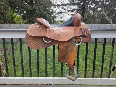 Tack ID: 570480 Jim Taylor Reining Saddle - PhotoID: 155614 - Expires 26-Jul-2026 Days Left: 90