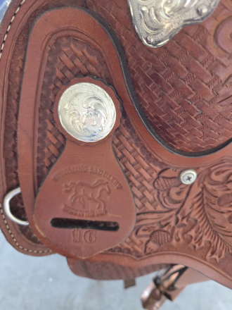 Tack ID: 570517 Beautiful Wyoming Western Saddle 16 - PhotoID: 155651 - Expires 04-Aug-2026 Days Left: 83