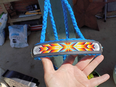 Tack ID: 570550 Beautiful one of kind hand beaded halters - PhotoID: 155672 - Expires 20-Aug-2026 Days Left: 87