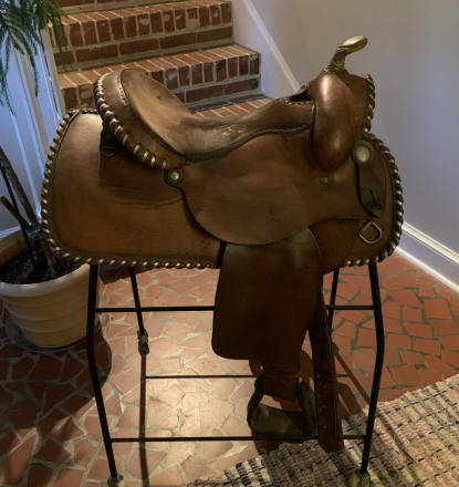 Tack ID: 570566 Charles Crawley western saddle - PhotoID: 155700 - Expires 29-Aug-2026 Days Left: 79