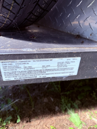 Tack ID: 570569 10” 2015 Adam’s Stock Trailer, CLEAN- 2 owners - PhotoID: 155705 - Expires 28-Nov-2026 Days Left: 158