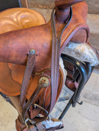 Tack ID: 570687 Matched Pair of Custom Ranch Saddles - PhotoID: 155848 - Expires 23-Jan-2027 Days Left: 90