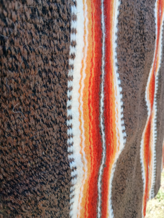 Tack ID: 570693 Vng mayatexe wool parade show costume blanket - PhotoID: 155844 - Expires 23-Jan-2027 Days Left: 161