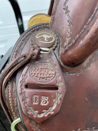Tack ID: 570716 Clinton Anderson Martin Saddlery Australian Stock Saddle 15 - PhotoID: 155880 - Expires 05-Nov-2026 Days Left: 82