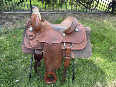Tack ID: 570775 RIcotti saddle 16 “ - PhotoID: 155931 - Expires 02-Dec-2026 Days Left: 89