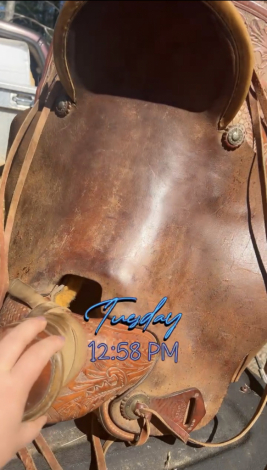 Tack ID: 570782 Wade custom corriente 18 tooled/roughout saddle - PhotoID: 155961 - Expires 10-Dec-2026 Days Left: 86