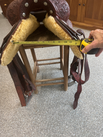 Tack ID: 570822 Jim Taylor Custom Reining Saddle - PhotoID: 156035 - Expires 24-Mar-2027 Days Left: 180